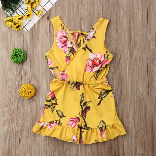 Boho Chic Toddler Romper BABY VIBES & CO.