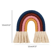 Macrame Rainbow Decorative Wall Hanging BABY VIBES & CO.