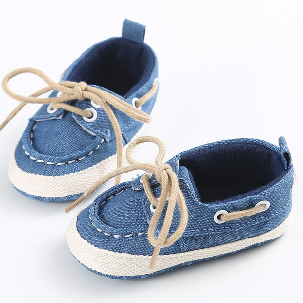 Little Denim Loafters 0-18M BABY VIBES & CO.