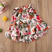 Girls 2 Piece Summer Skirt & Top BABY VIBES & CO.