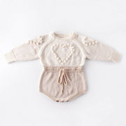 LOVE IS MADE OF A WOOL BODYSUIT BABY VIBES & CO.