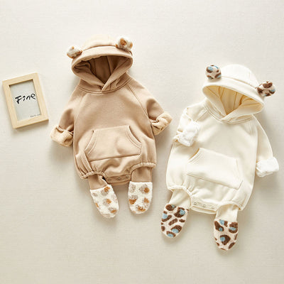 Baby Fury Plush Bodysuit 3M-3T BABY VIBES & CO.