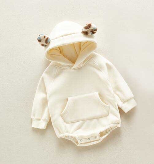 Baby Fury Plush Bodysuit 3M-3T BABY VIBES & CO.