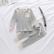 Long Sleeve Rustic 2 Piece Brixton Jogger Set - BABY VIBES & CO.