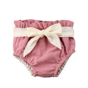 Baby Girl Ruffle Bow Bottoms BABY VIBES & CO.