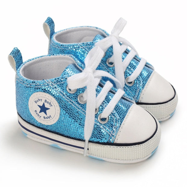 SHINEY CONVERSE INSPIRED KICKS BABY VIBES & CO.