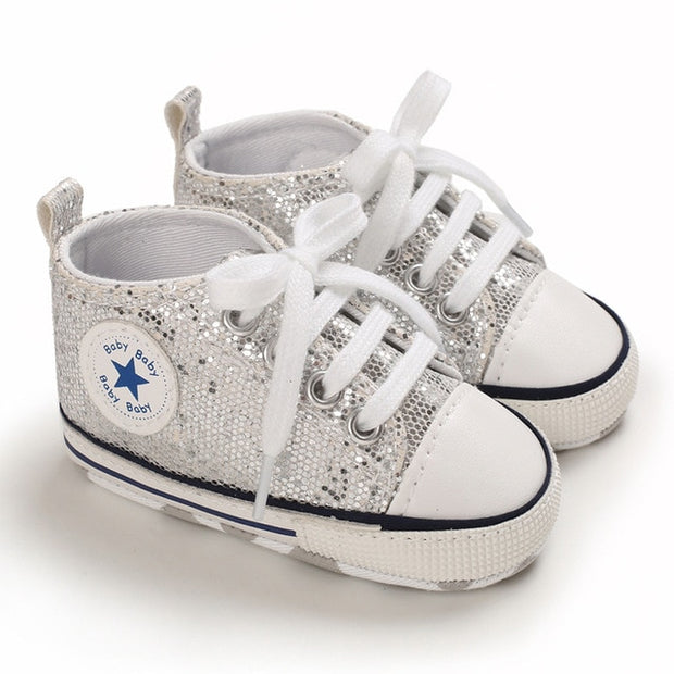 SHINEY CONVERSE INSPIRED KICKS BABY VIBES & CO.