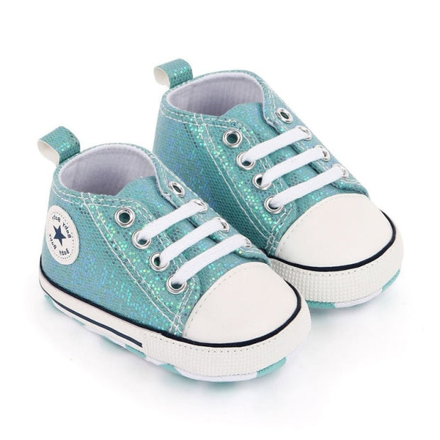 SHINEY CONVERSE INSPIRED KICKS BABY VIBES & CO.