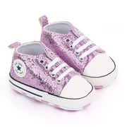 SHINEY CONVERSE INSPIRED KICKS BABY VIBES & CO.