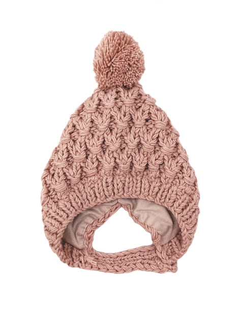 THE ASPEN POM POM KNIT CAP BABY VIBES & CO.