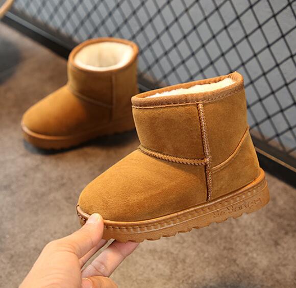 HUDSON CO. FUR & SUEDE UGGH STYLE BOOTS 23CM-35CM BABY VIBES & CO.