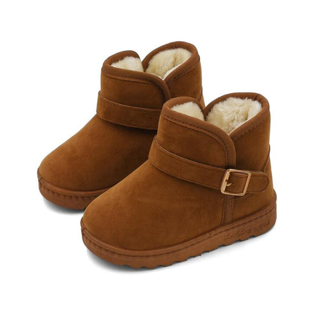 HUDSON CO. FUR & SUEDE UGGH STYLE BOOTS 23CM-35CM BABY VIBES & CO.