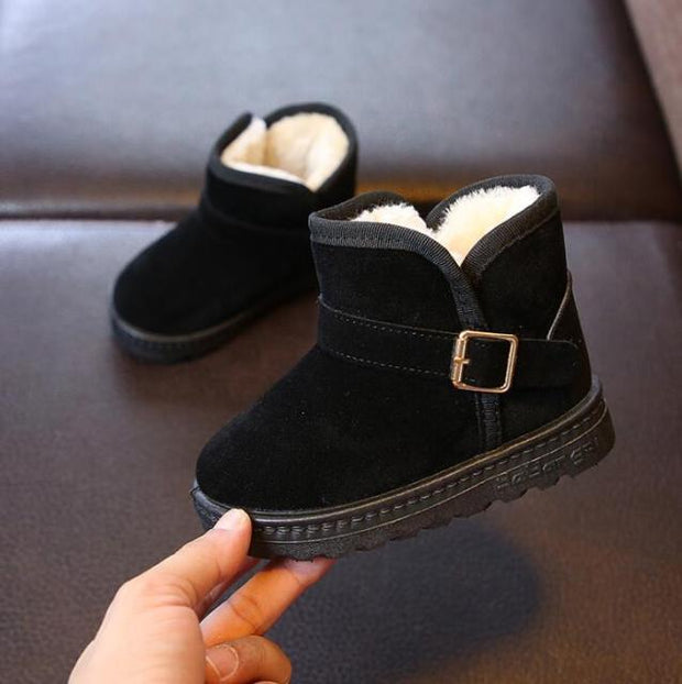 HUDSON CO. FUR & SUEDE UGGH STYLE BOOTS 23CM-35CM BABY VIBES & CO.