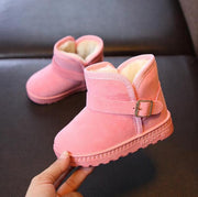 HUDSON CO. FUR & SUEDE UGGH STYLE BOOTS 23CM-35CM BABY VIBES & CO.