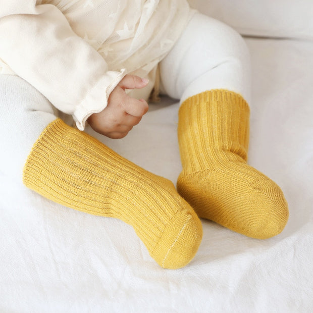 Thick Knitted Sockies BABY VIBES & CO.