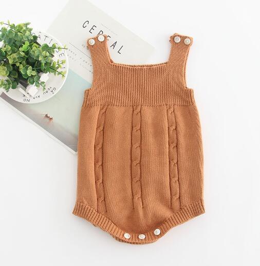 Knitted Overall & Wool Jumpsuit BABY VIBES & CO.