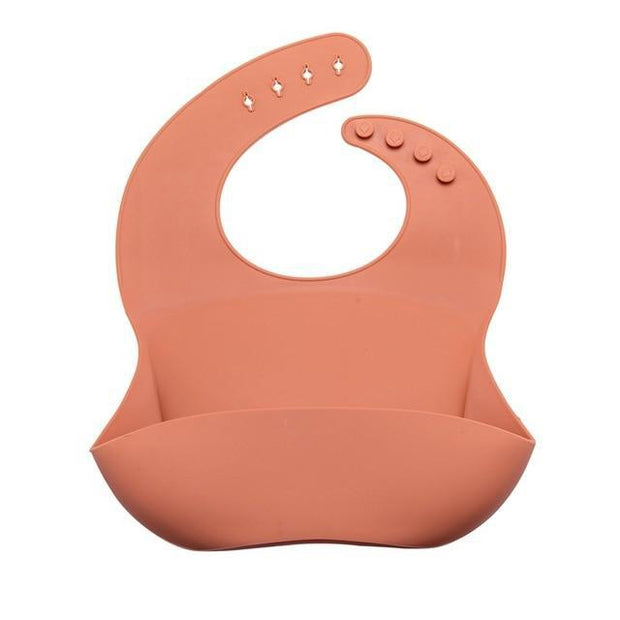 Organic Waterproof Silicone Bib Baby Lux Co.