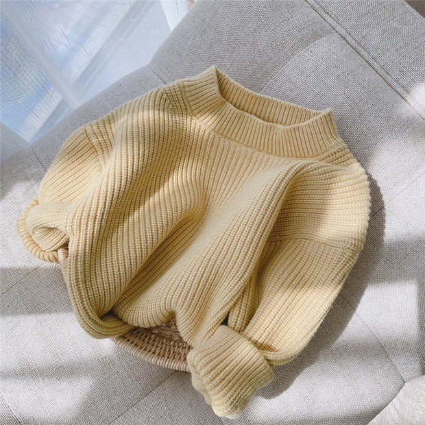 Ribbed Knit Sweater BABY VIBES & CO.