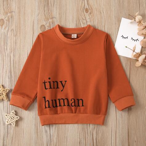 TINY HUMAN LOOSE CREWNECK 18M-5T - BABY VIBES & CO.