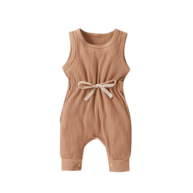 0-18M 3 Colors Neutral Jumpsuits BABY VIBES & CO.