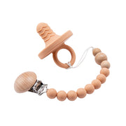 Boho Silicone Beaded Pacifer + Clip BABY VIBES & CO.