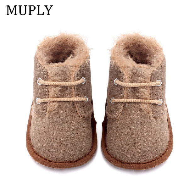 Little Fur Love Booties 0-18M BABY VIBES & CO.