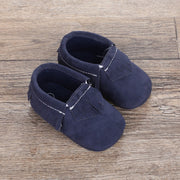 BABY MOCCASIN FRINGED BOOTIES BABY VIBES & CO.