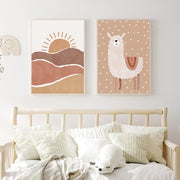 Boho & Rainbows Neutral Canvas Wall Art BABY VIBES & CO.