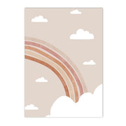 Boho & Rainbows Neutral Canvas Wall Art BABY VIBES & CO.