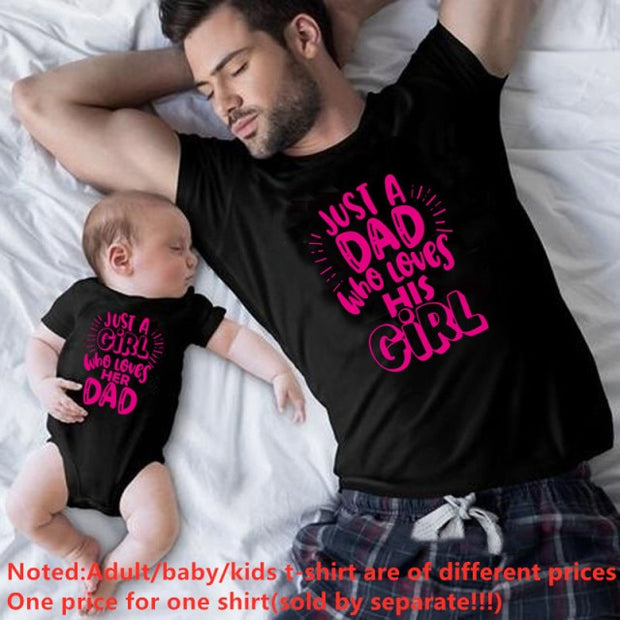 Matching Daddy/Daughter Tees BABY VIBES & CO.