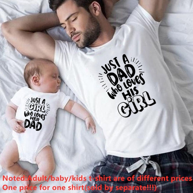 Matching Daddy/Daughter Tees BABY VIBES & CO.