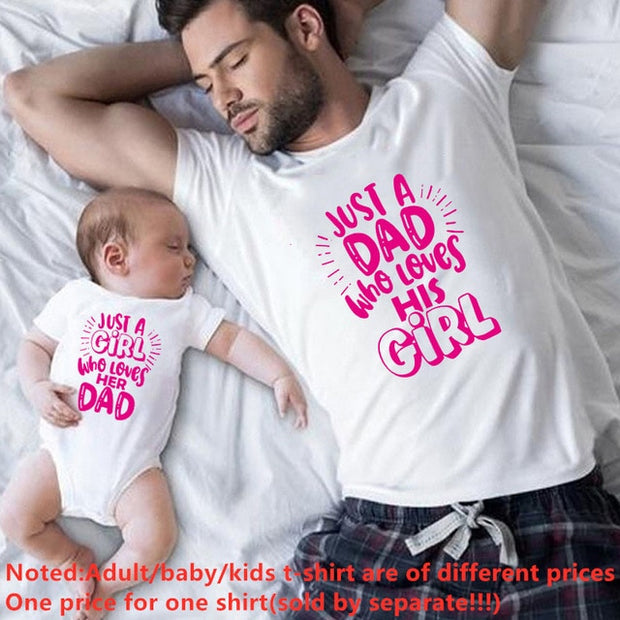 Matching Daddy/Daughter Tees BABY VIBES & CO.