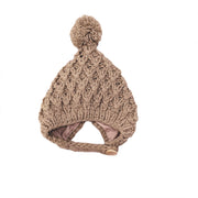 THE ASPEN POM POM KNIT CAP BABY VIBES & CO.