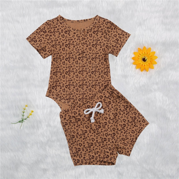 Leopard Pullover & Ribbed Leggins 2 Piece Set 0-4Y - BABY VIBES & CO.