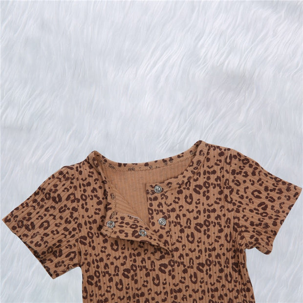 Leopard Pullover & Ribbed Leggins 2 Piece Set 0-4Y - BABY VIBES & CO.