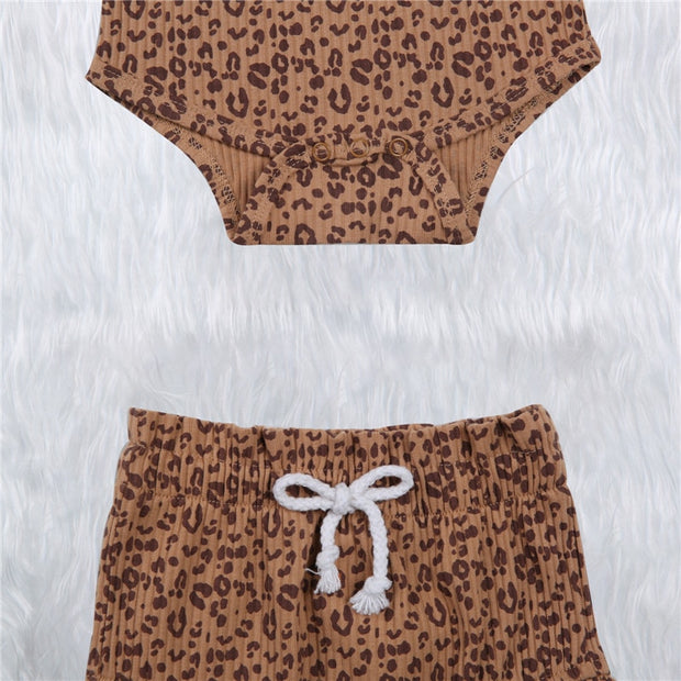 Leopard Pullover & Ribbed Leggins 2 Piece Set 0-4Y - BABY VIBES & CO.