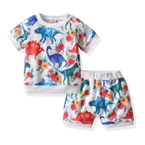 DINO 2 Piece Set BABY VIBES & CO.