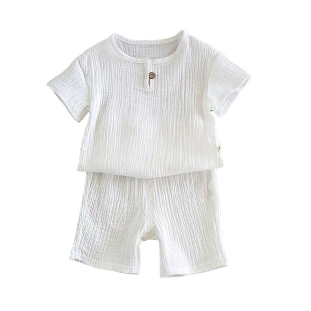 2PC Cotton And Linen Set BABY VIBES & CO.