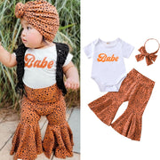 Leopard Babe 2 Piece Set BABY VIBES & CO.