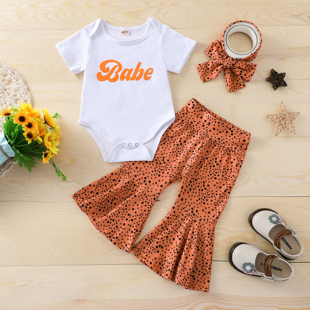 Leopard Babe 2 Piece Set BABY VIBES & CO.