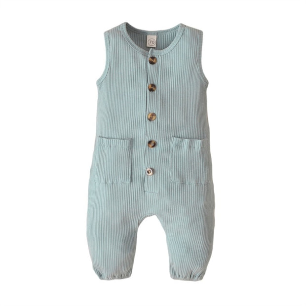 0-18M Tolly Cotton Jumpsuit BABY VIBES & CO.