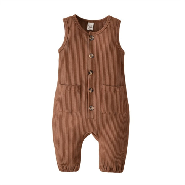 0-18M Tolly Cotton Jumpsuit BABY VIBES & CO.