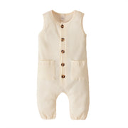 0-18M Tolly Cotton Jumpsuit BABY VIBES & CO.