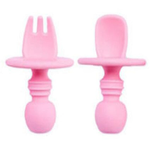 SILICONE FORK & SPOON SET BABY VIBES & CO.