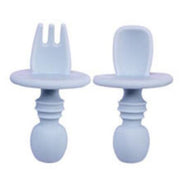 SILICONE FORK & SPOON SET BABY VIBES & CO.