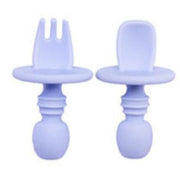 SILICONE FORK & SPOON SET BABY VIBES & CO.