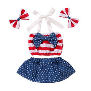 MY FIRST 4th of July Outfit 4PIECE SET BABY VIBES & CO.