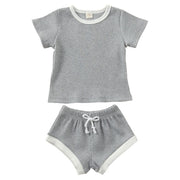 Cotton Solid Basics 2 Piece Set 0-3Y BABY VIBES & CO.