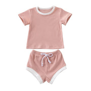 Cotton Solid Basics 2 Piece Set 0-3Y BABY VIBES & CO.