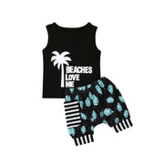 BEACHES LOVE ME TODDLER OUTFIT BABY VIBES & CO.